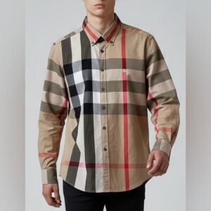 Burberry Long Sleeve Slim Fit Shirt